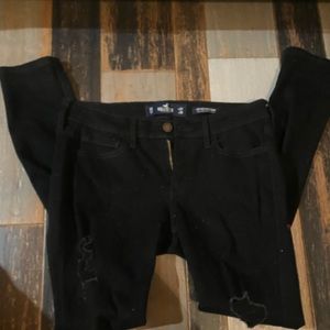 Black Hollister skinny jeans 5S